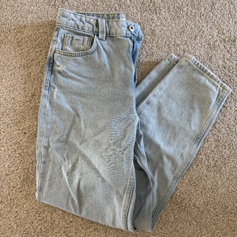 Zara High Rise Z1975 Mom Jeans Size: 27/4